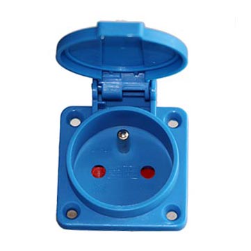 Electric Outlet French Socket IP55 Waterproof 16A 250V