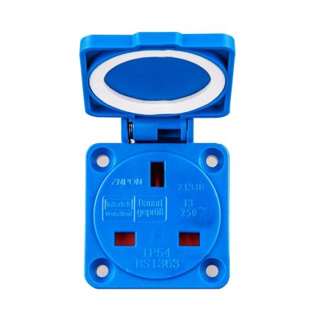 UK Socket Waterproof IP55 Britain Type Electrical Outlet