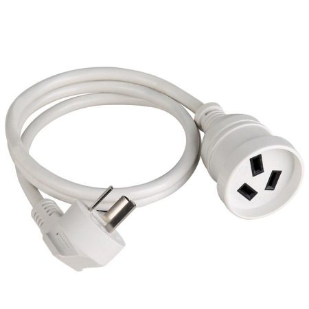 Outdoor Extension Cord Single Outlet 3-Wire Custom Length, Color Power Cable CCC 3C Certified