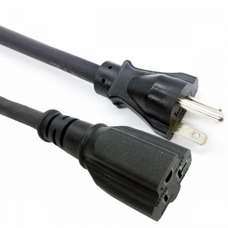 Manufacturer Base 20 Amp 125 Volt NEMA 5-20  Heavy Duty Appliance Extension Cord Custom Long Power Cords UL Listed