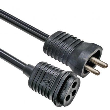 Manufacturer Base Hydrofarm BAASP Sun System Ballast Reflector Extension Cords 3 Conductor, Custom Length Cable, UL Listed