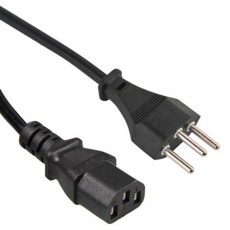 Switzerland Plug IEC 60320 C13 Monitor Power Cord (PC Power Cord/Computer Power Cord/AC Power Cable) in Custom Feet,Color