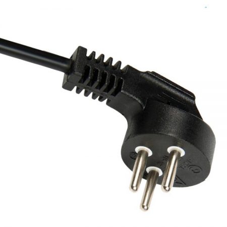 Israel Power Cords, AC Power Supply Cords Israel Power Cords SI 32, 16 Amp 250 Volt AC, 2 Pole 3 Wire Grounding, Type H Plug