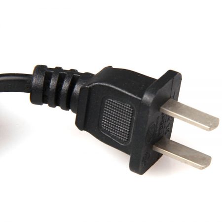 China Power Cord 6 Amp 250 Volt 2 Wire Non-Grounding 2099 GB Standard CCC 3C Approved Type A Plug AC Power Supply Cords