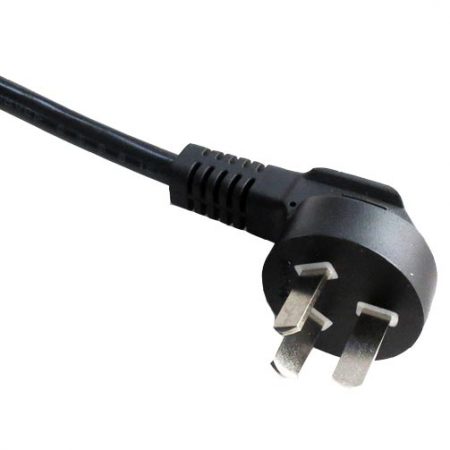 China Power Cords 10 Amp 250 Volt 3 Wire Grounding CCC Approved Type I Low Profile Plug AC Power Supply Cords