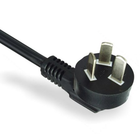 China AC Power Cords, Power Supply Cords CCC 3C Approved 16 Amp Heavy Duty 250 Volt AC, 2 Pole 3 Wire Grounding, Type I Plug