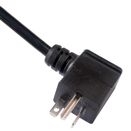 Green Dot 20 Amps Right Angle Medical Hospital Grade Power Cord 5-20P Custom Length Power Supply Cord, UL Listed