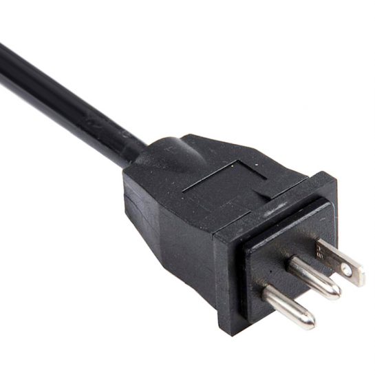 Hydrofarm Ballast Reflector Power Cord for Sun System Ballast with Custom Long Power Cable, UL Listed