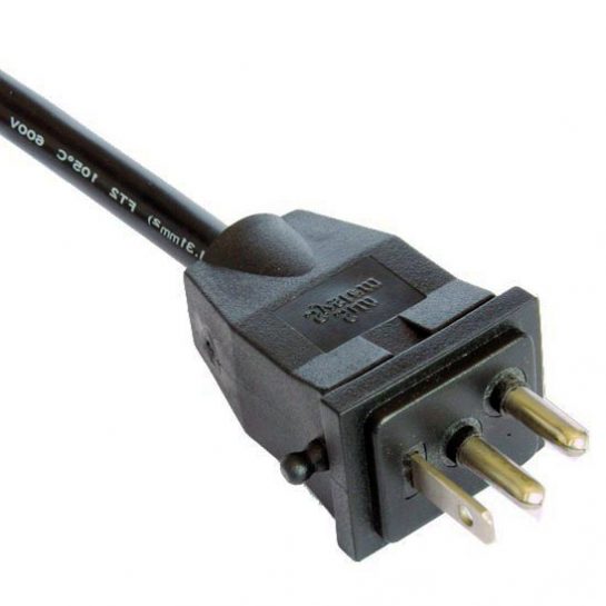 Hydrofarm Ballast Reflector Power Supply Cord for Sun System with Custom Long AC Power Cable, UL Listed
