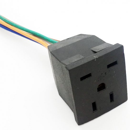 5 Conductor Special Power Cords NEMA 5-15, 6-15 Receptacle For Lamps, Ballast, Pumps Appliances Custom Length Cable