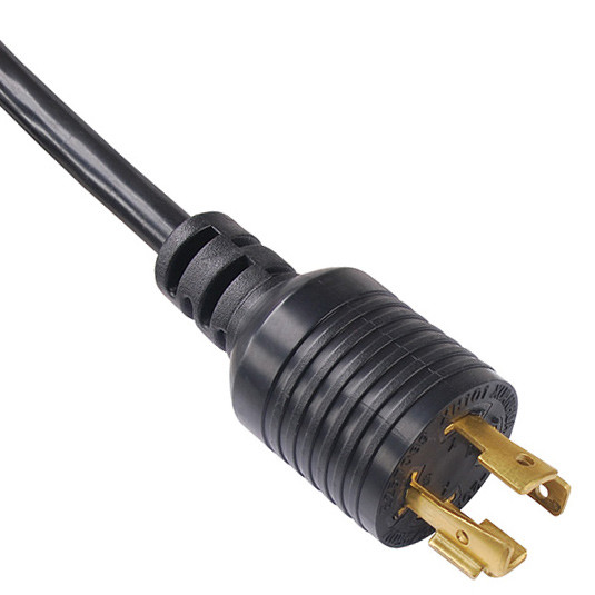 Manufacturer Base Twist Lock Power Cord NEMA L14-20P 3-Prong 20-Amp 125-250-Volt Generator Locking Type AC Power Cable