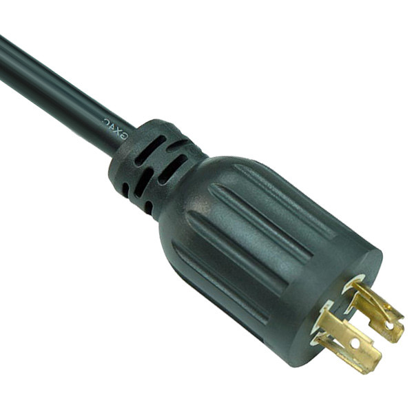 Manufacturer Base Twist Lock Power Cord NEMA L14-30P 4-Prong 30-Amp Generator Locking Type AC Power Cable