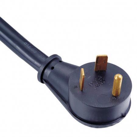 RV 30 Amp Male Heavy Duty Replacement Power Supply Cord Custom Length Cord, UL Listed