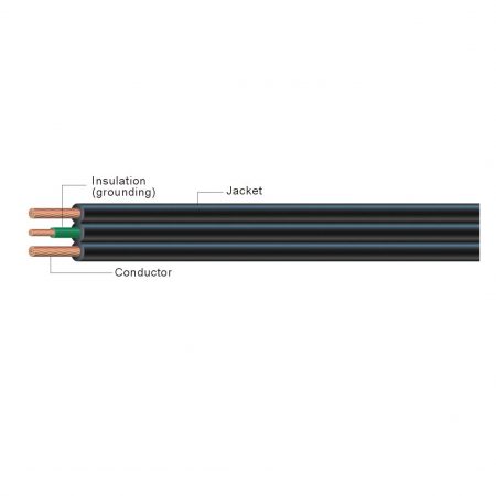 USA Power Cord Wire,SPT-1,SPT-2,SPT-3,SPT-1W,SPT-2W PVC Cable,Custom Color,Length,America UL,Canada CSA Listed