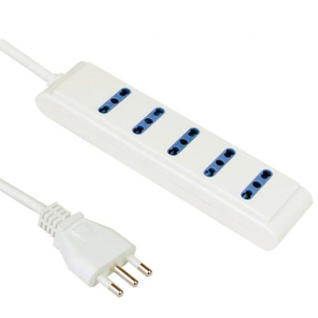Italy Power Strip 5 Outlet Power Strip Custom Long Power Cords IMQ CE Approved