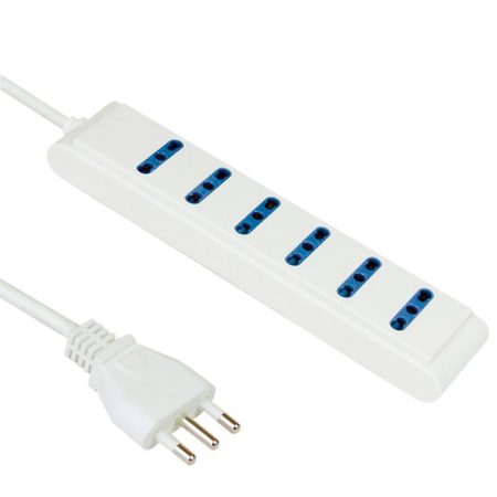 Italy Power Strip 6 Outlet Power Strip Custom Long Power Cords IMQ CE Approved